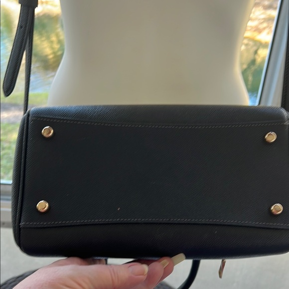 Coach Rowan Black Leather Crossbody Bag - Picture 9 of 11
